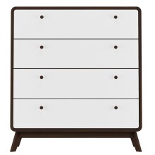 Kommode >Janne< in Braun - 80x88x39cm (BxHxT)