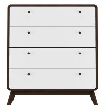 Kommode >Janne< in Braun - 80x88x39cm (BxHxT)