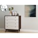 Kommode >Janne< in Braun - 80x88x39cm (BxHxT)