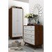 Kommode >Janne< in Braun - 80x88x39cm (BxHxT)
