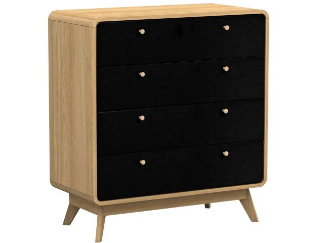 Kommode >Janne< in Natur - 80x88x39cm (BxHxT)