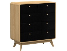 Kommode >Janne< in Natur - 80x88x39cm (BxHxT)