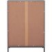 Highboard >Lykke< in Grau - 80x110x35cm (BxHxT)