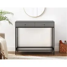 Konsole >Lykke< in Grau - 90x76x35cm (BxHxT)