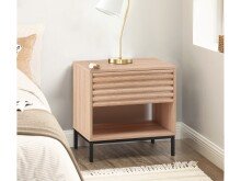 Nachtkommode >Lykke< in Natur - 50x50x35cm (BxHxT)