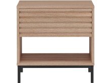 Nachtkommode >Lykke< in Natur - 50x50x35cm (BxHxT)