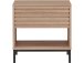 Nachtkommode >Lykke< in Natur - 50x50x35cm (BxHxT)