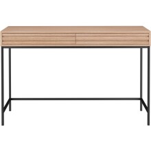 Schreibtisch >Lykke< in Natur - 120x76x50cm (BxHxT)