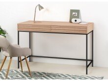 Schreibtisch >Lykke< in Natur - 120x76x50cm (BxHxT)