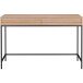 Schreibtisch >Lykke< in Natur - 120x76x50cm (BxHxT)