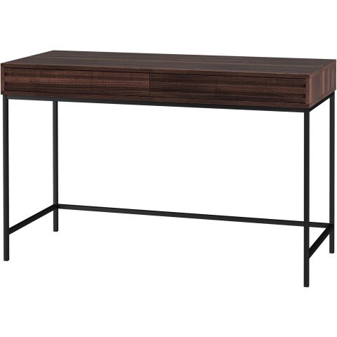Schreibtisch >Lykke< in Braun - 120x76x50cm (BxHxT)