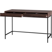 Schreibtisch >Lykke< in Braun - 120x76x50cm (BxHxT)