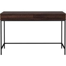 Schreibtisch >Lykke< in Braun - 120x76x50cm (BxHxT)