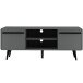 Lowboard >Oskar< in Grau - 140x53x39cm (BxHxT)