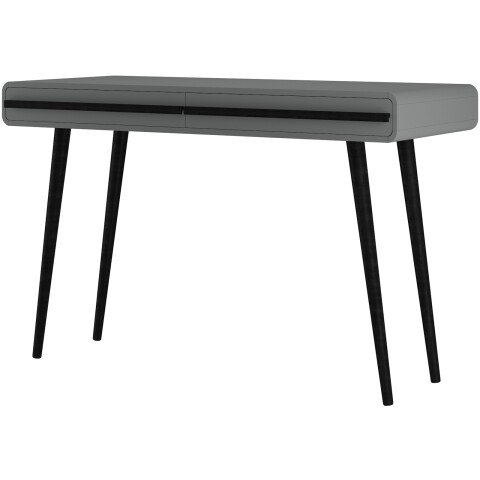 Schreibtisch >Oskar< in Grau - 120x77x50cm (BxHxT)