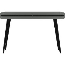 Schreibtisch >Oskar< in Grau - 120x77x50cm (BxHxT)