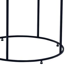 Beistelltisch >Rune< in braun - 46x47x46cm (BxHxT)