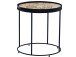 Beistelltisch >Rune< in braun - 46x47x46cm (BxHxT)