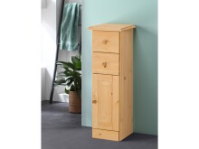 Badkommode >Arvid< in Natur, Kiefer - 30x90x30cm...