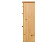 Badkommode >Arvid< in Natur, Kiefer - 30x90x30cm (BxHxT)
