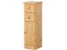 Badkommode >Arvid< in Natur, Kiefer - 30x90x30cm (BxHxT)