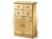 Badkommode >Arvid< in Natur, Kiefer - 60x90x30cm (BxHxT)