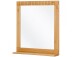 Badspiegel >Arvid< in Natur, Kiefer - 60x65x13cm (BxHxT)
