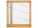 Badspiegel >Arvid< in Natur, Kiefer - 60x65x13cm (BxHxT)