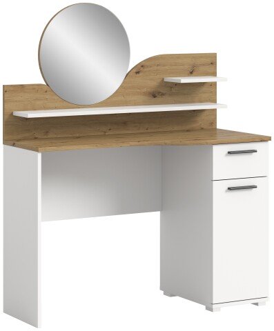 Schminktisch >Vanity< in Weiß - 110x135x46cm (BxHxT)