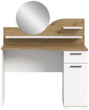 Schminktisch >Vanity< in Weiß - 110x135x46cm (BxHxT)