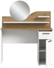 Schminktisch >Vanity< in Weiß - 110x135x46cm (BxHxT)