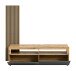 Lowboard >Okai< in Artisan Eiche / Anthrazit - 160x90x45cm (BxHxT)