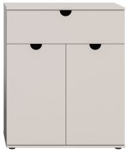 Schuhkommode >Evora< in Lightgrey - 80x95x40cm (BxHxT)