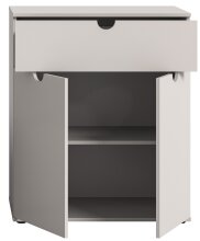 Schuhkommode >Evora< in Lightgrey - 80x95x40cm (BxHxT)