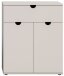 Schuhkommode >Evora< in Lightgrey - 80x95x40cm (BxHxT)