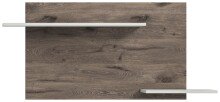 Wandboard >Falcona< in Nox Oak Dunkel / Hellgrau - 64x135x22cm (BxHxT)