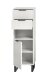 Hochschrank >Riff< in Weiß - 35x110x34cm (BxHxT)