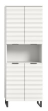 Hochschrank >Riff< in Weiß - 70x193x34cm (BxHxT)