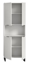 Hochschrank >Riff< in Weiß - 70x193x34cm (BxHxT)