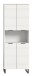 Hochschrank >Riff< in Weiß - 70x193x34cm (BxHxT)