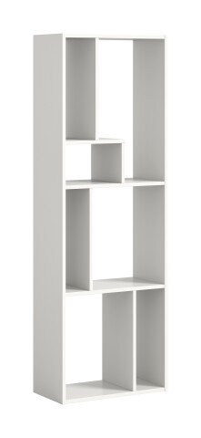 Regal >Tommy< in Weiß - 54x159x28cm (BxHxT)