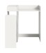 Waschmaschinenumbauschrank >Free< in Weiß - 95x101x60cm (BxHxT)