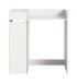 Waschmaschinenumbauschrank >Free< in Weiß - 95x101x60cm (BxHxT)