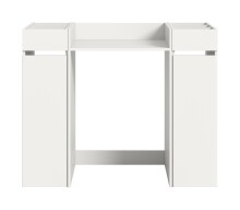 Waschmaschinenumbauschrank >Free< in Weiß - 124x101x60cm (BxHxT)