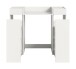 Waschmaschinenumbauschrank >Free< in Weiß - 124x101x60cm (BxHxT)