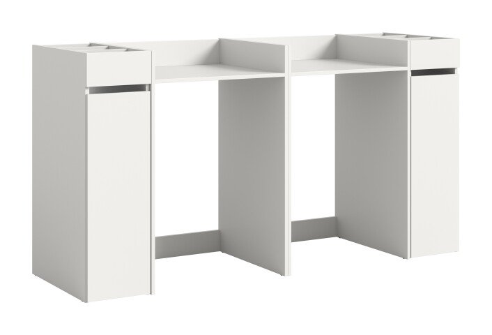 Waschmaschinenumbauschrank >Free< in Weiß - 190x101x60cm (BxHxT)