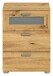 Nachtkommode >Xeno< in Artisan Eiche - 45x60x40 (BxHxT)