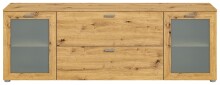 Lowboard >Xeno< in Artisan Eiche - 180x62x37 (BxHxT)
