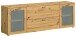 Lowboard >Xeno< in Artisan Eiche - 180x62x37 (BxHxT)