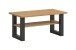 Couchtisch >Seattle< in Grau / Artisan Eiche - 90x42x50cm (BxHxT)